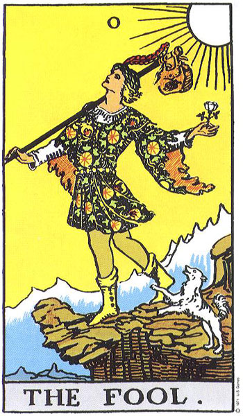 Tarot card: The Fool